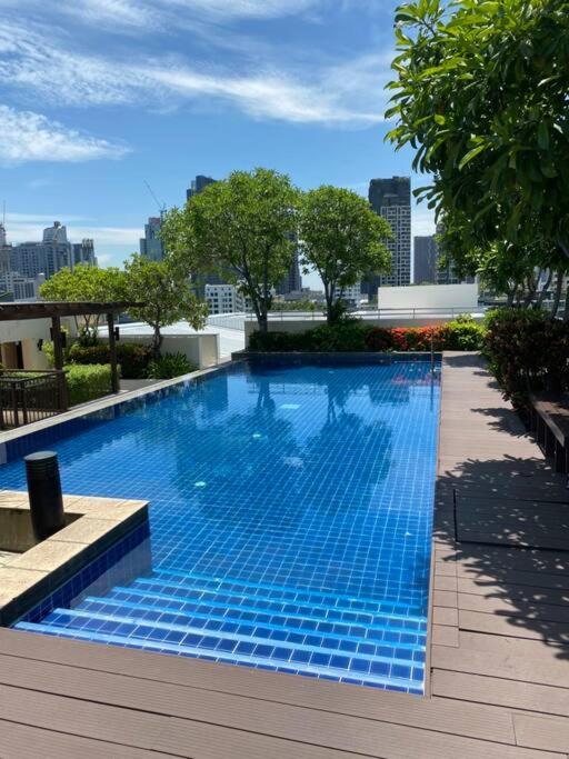 Delightful Condo In Central Location At Sukhumvit 49 Bangkok Exterior foto