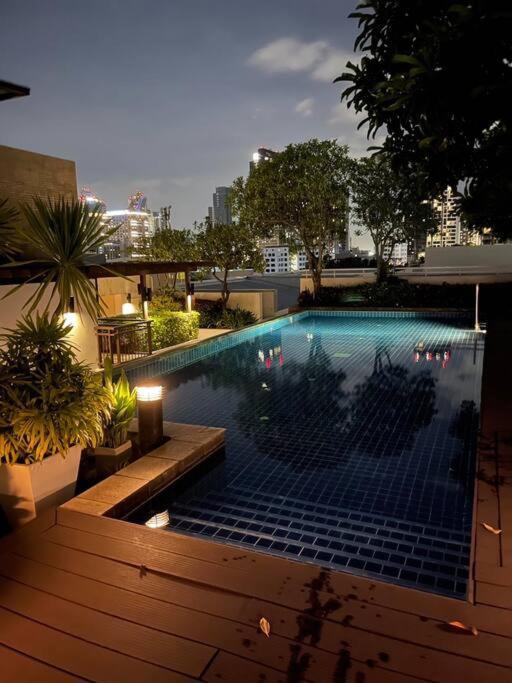 Delightful Condo In Central Location At Sukhumvit 49 Bangkok Exterior foto